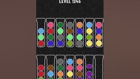 【Ball Sort Puzzle】Level.1245