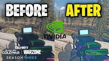 Latest Season 3 Warzone Graphic Settings NVIDIA Filters OBS 27 Flickering Fix