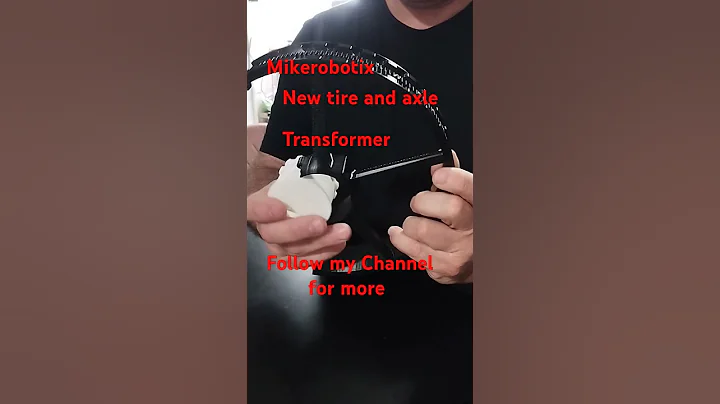 Transformer gets a new tire and Axle for more performance. Drive and Fly Concept #diy #transformer