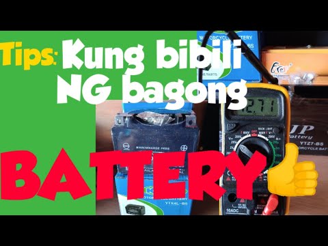 Video: Paano Pumili Ng Isang Baterya