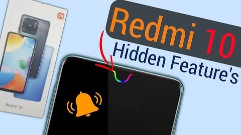 Redmi 10 Hidden Feature