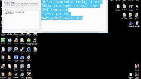 How to use the GMT Updater