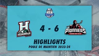 Anglet Hormadi 4-6 Pionniers de Chamonix - Highlights - Synerglace Ligue Magnus 2023/24