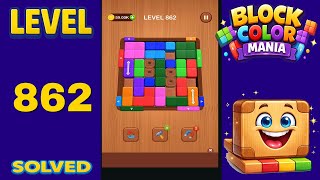 Block Color Mania – Level 862 | Fast & Clean Solution