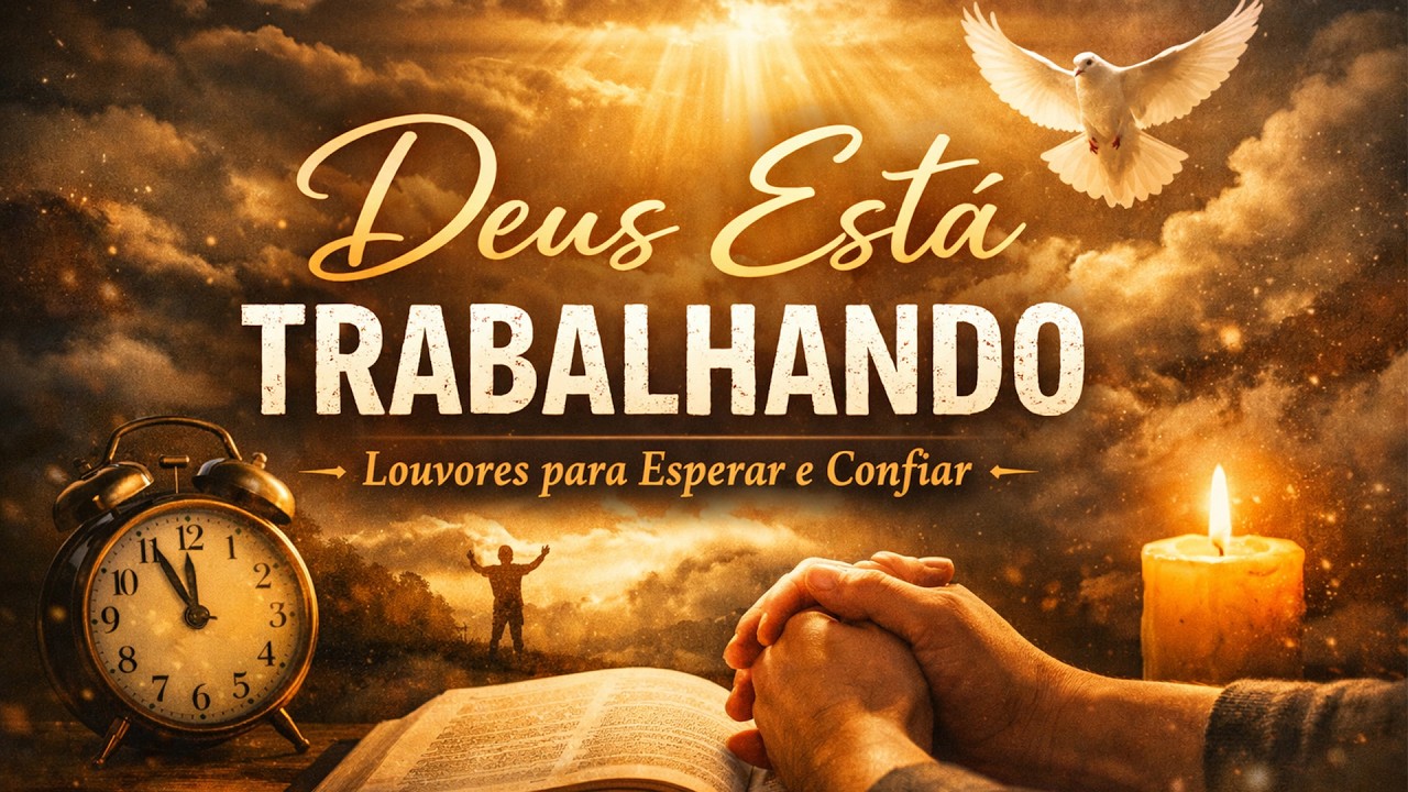 Deus Está Trabalhando | Louvores para Esperar e Confiar no Tempo de Deus