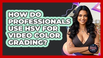 How Do Professionals Use HSV For Video Color Grading? - Graphic Design Nerd