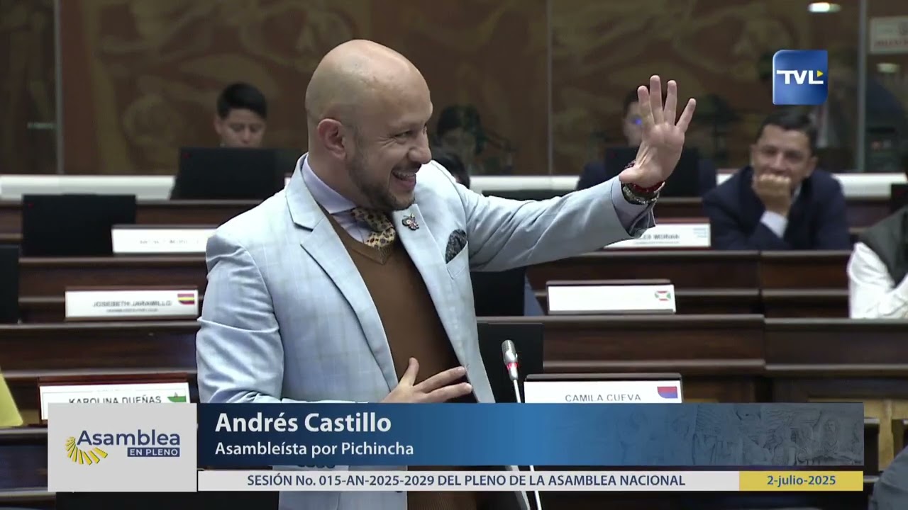 Asambleísta Andrés Castillo - Sesión 015 - #LeyÁreasProtegidas