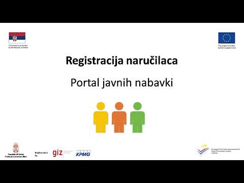 Video: Registracija Na Portalu Državne Službe