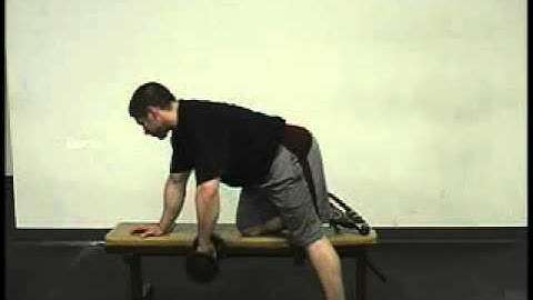 One Arm Dumbell Row Elbow Wide