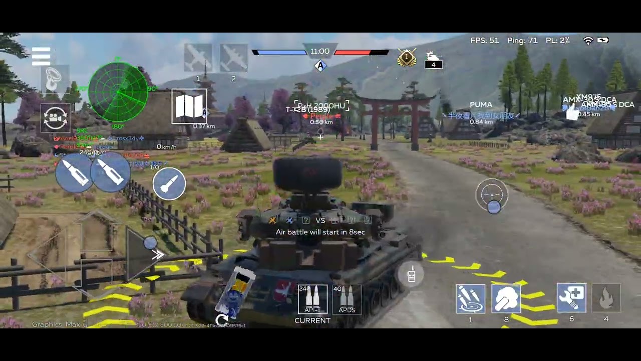 War Thunder Mobile Replay "Heavy Metal Hero And Wing Breaker!"