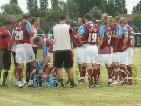 Scunthorpe United first pre-season friendly for the season 2010-2011 agianst Bottesford Town at Birch Park, 10th July 2010. Scunthorpe won the match, 4-0.