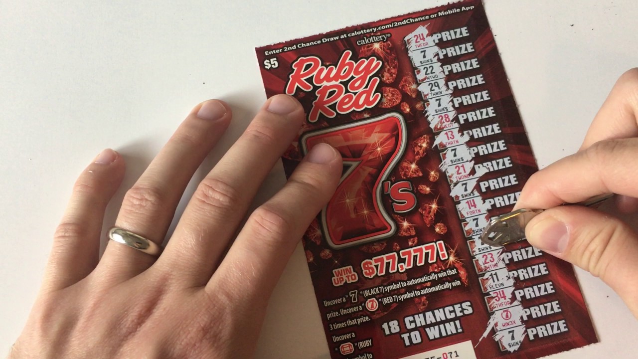 Scratcher Videos - Episode 5 - Ruby Red 7's California Lottery Lotto ...