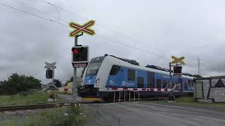 Železniční přejezd Olomouc-Pavlovičky #2 (CZ) - 30.8.2023 / Railroad crossing