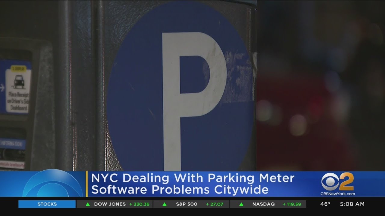 NYC Parking Meters Malfunctioning - YouTube