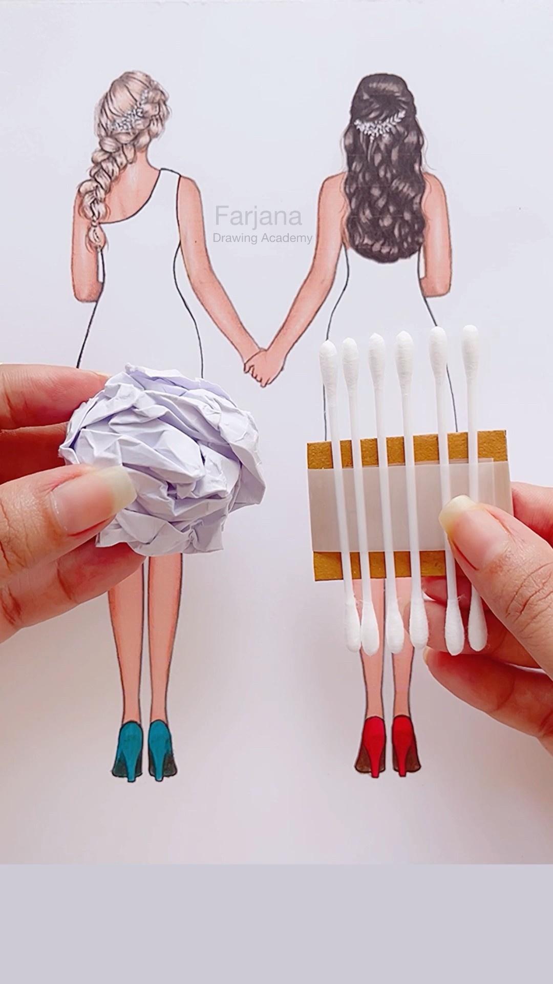 ?✨Painting Hacks || satisfying art #painting #art #shorts