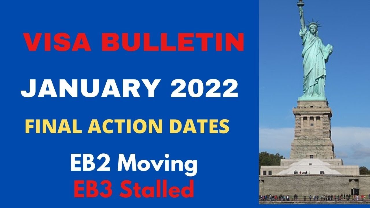 January 2022 Visa Bulletin Final Action Dates EB2 Moving EB3