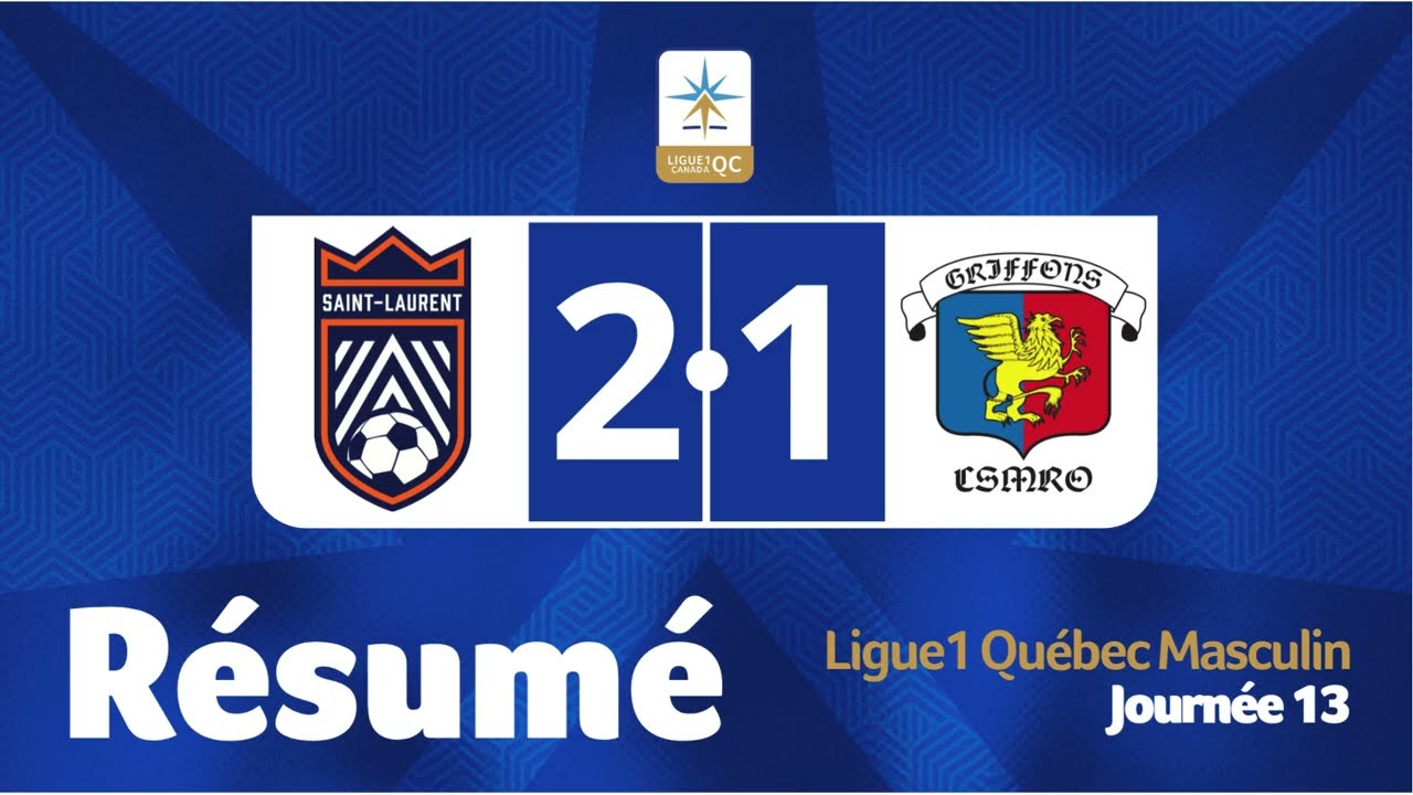 [L1QC-M J13] Résumé CS ST Laurent vs CS Mont Royal Outremont