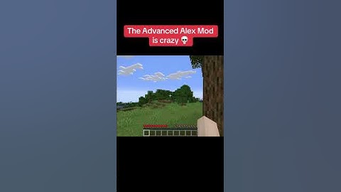 Alex with Jiggle Physics is crazy 💀 #gaming #minecraft #gameplay #minecraftshorts #minecraftmods