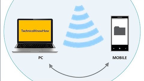 How to Wirelessly Send Files from Mobile to PC (vice versa)