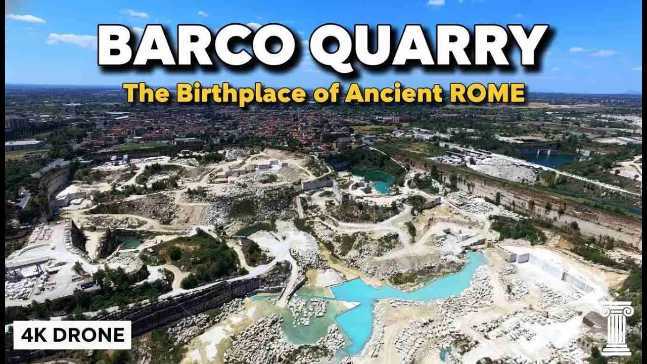 BARCO QUARRY: The Birthplace of Ancient ROME | Tivoli 4K