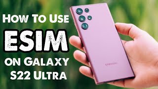 How To Use ESIM On Samsung Galaxy S22 Ultra? screenshot 3