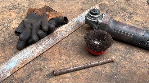 Never make a mistake when using a rotating wire brush on the anglegrinder#anglegrinder #grinder #diy