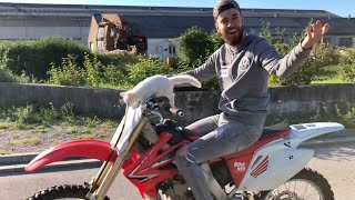 LA 250 CRF À JEROME MARCHE ENFIN