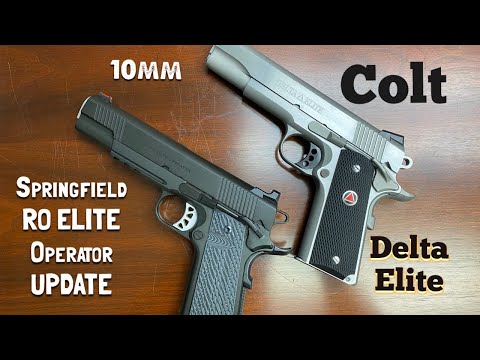 New Colt Delta Elite 10mm + Springfield RO Elite Update