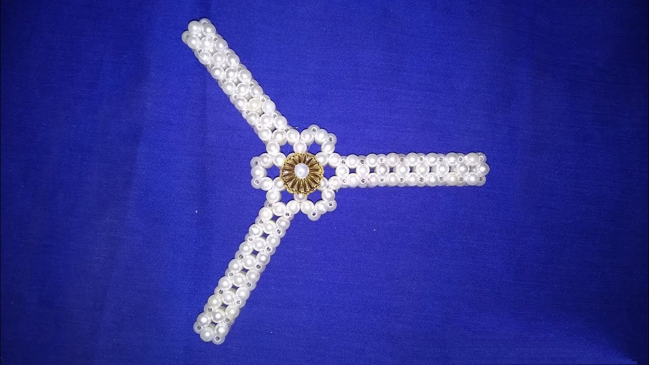 Fan with beads YouTube