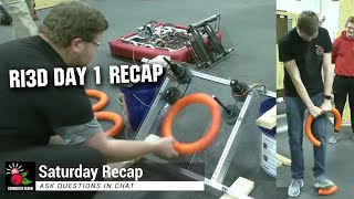 Ri3D Cranberry Alarm Day 1 Recap | Shooter | Intake | Note Ripping | CRESCENDO 2024