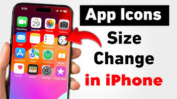 How To Change App icon Size on iPhone | App icon Size Change iPhone