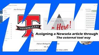 Assigning Newsela articles through Canvas