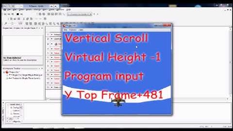 MMF2 Background scrolling tutorial