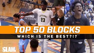 BEST Blocks of the 20192020 High School Season!  SLAM Top 50 Friday