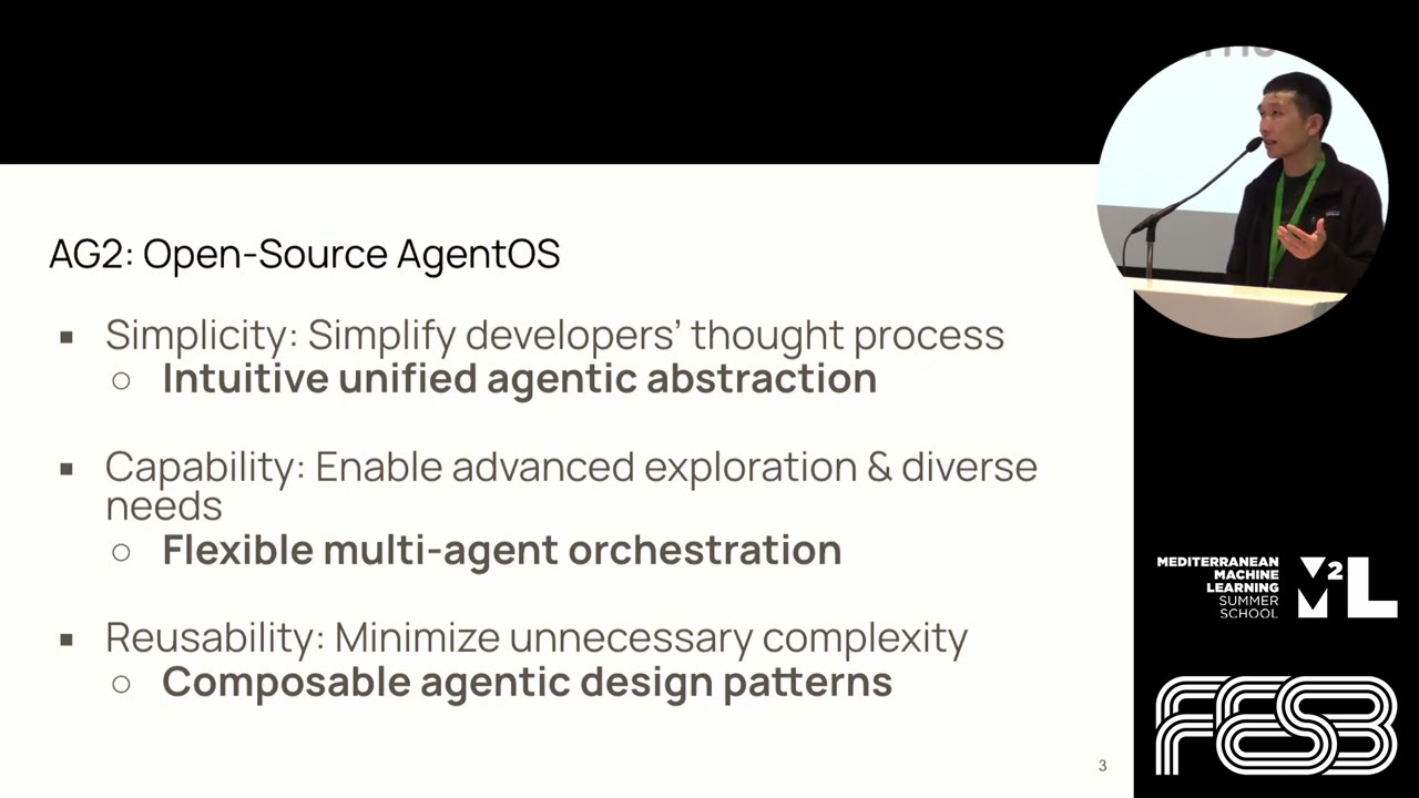 [M2L 2025] 4.1 Frontiers of Agentic AI - Chi Wang
