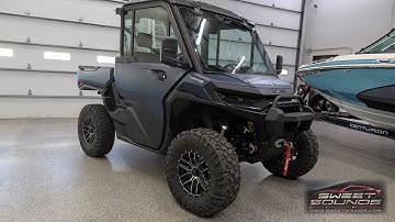 The All New - 2026 Can Am Defender HD11 XT -  gets a serious Stereo System Audio & Lighting upgrade