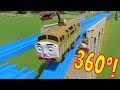 360 tomica thomas and friends diesel 10 falls off the viaduct