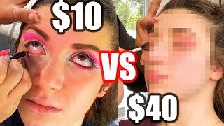 CHEAP VS EXPENSIVE SPRING MAKEUP