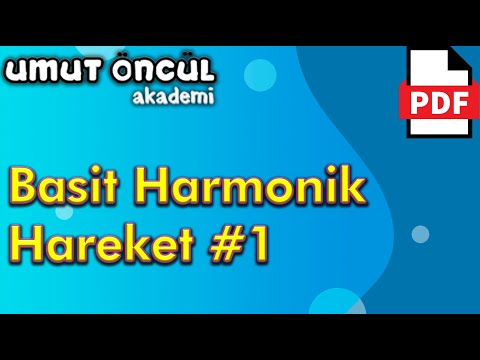 Basit Harmonik Hareket #1 | Temel Kavramlar | +PDF