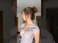Easiest messy bun in existence #messybun #messybuntutorial #buntutorial #messyhair #hairtutorial
