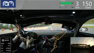 GT3 Nürburgring GP Track, Mercedes AMG GT3 Onboard Qualifying 1:56,3 GT World Challenge Europe
