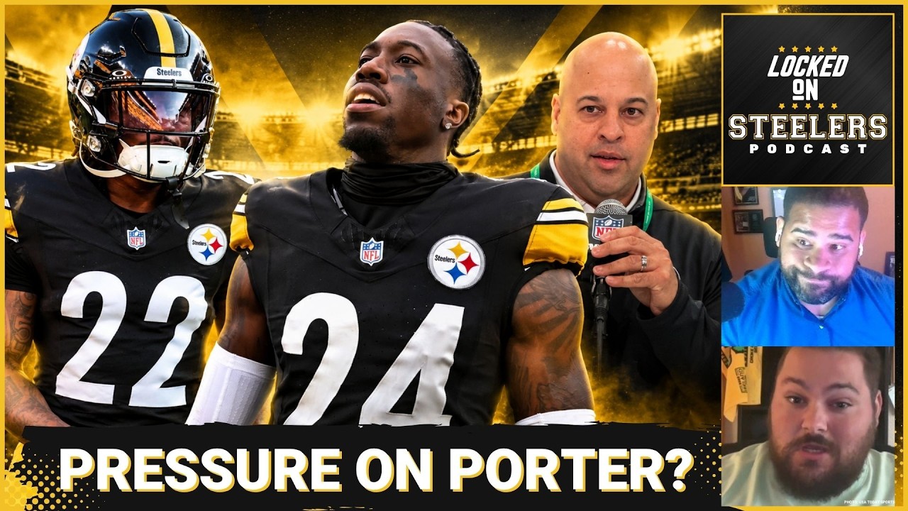 Steelers Putting Pressure on Joey Porter Jr. w/Asante Samuel Jr. as Co-Starting CB on Depth Chart?