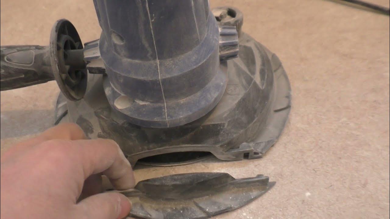 Обзор эксцентриковой шлифмашины для шлифовки стен и потолков Dexter ...