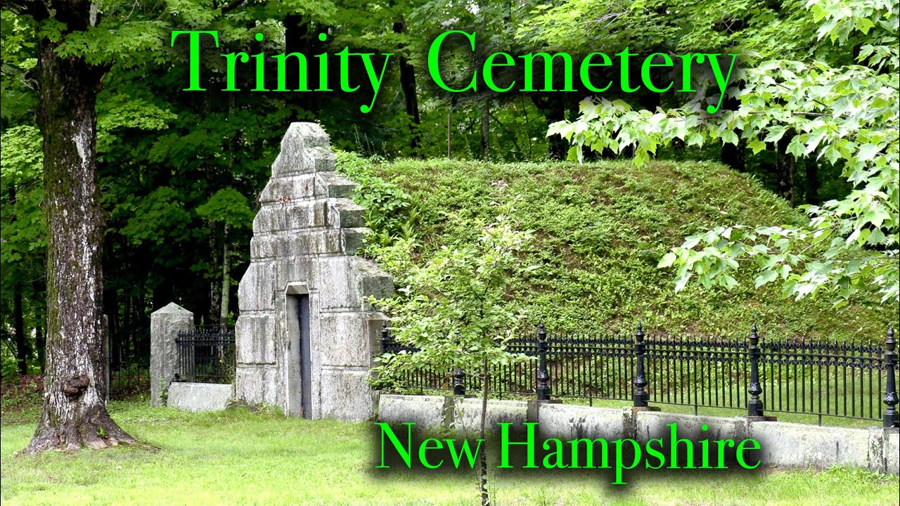 ROADSIDE STOP (Part 5 on Vermont Trip). Trinity Churchyard Cemetery, in