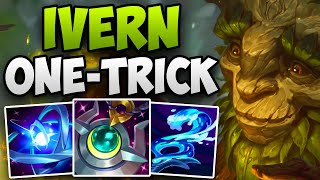 AMAZING JUNGLE GAMEPLAY BY A CHALLENGER IVERN ONE-TRICK! | CGALLENGER IVERN JUNGLE GAMEPLAY | 14.7