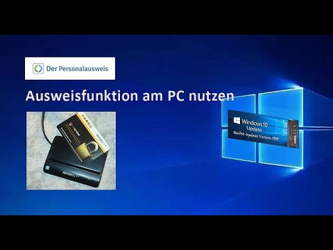 Personalausweis mit PC & Lesegerät verwenden.