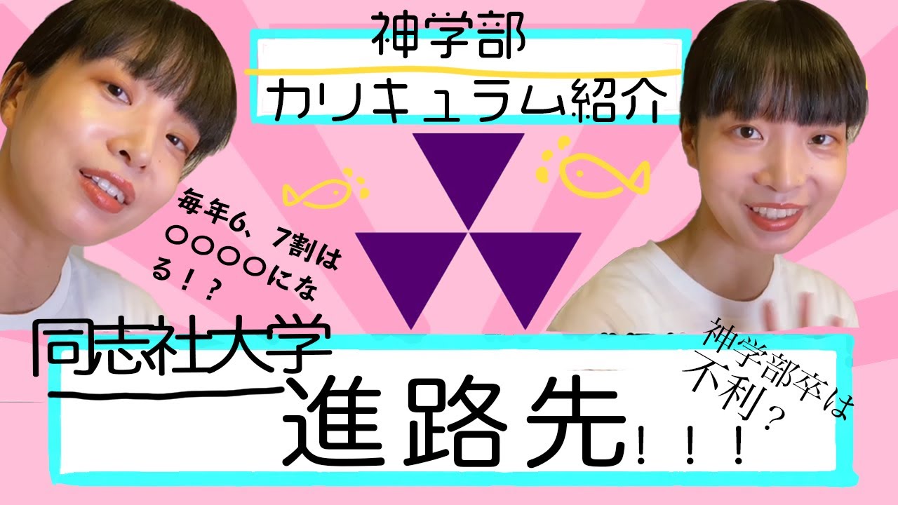 神学部カリキュラム紹介 同志社大学神学部の進路先とは Youtube