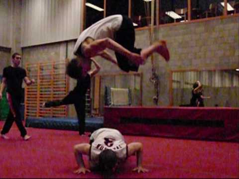 Parkour Dendermonde - Zaal zever 2