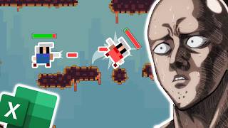 I made a multiplayer shooter game, in EXCEL