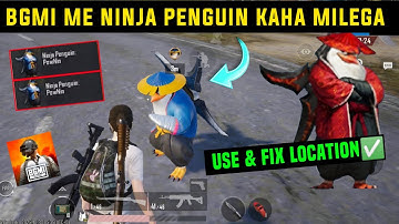 BGMI NINJA PENGUIN LOCATION / HOW TO GET NINJA PENGUIN POWNIN BGMI / BGMI ME PENGUIN KAHA SE MILEGA